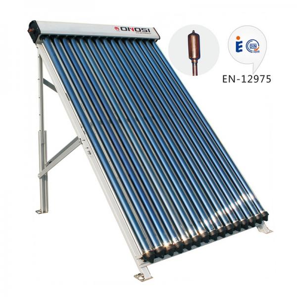 Colector solar de tubos de calor